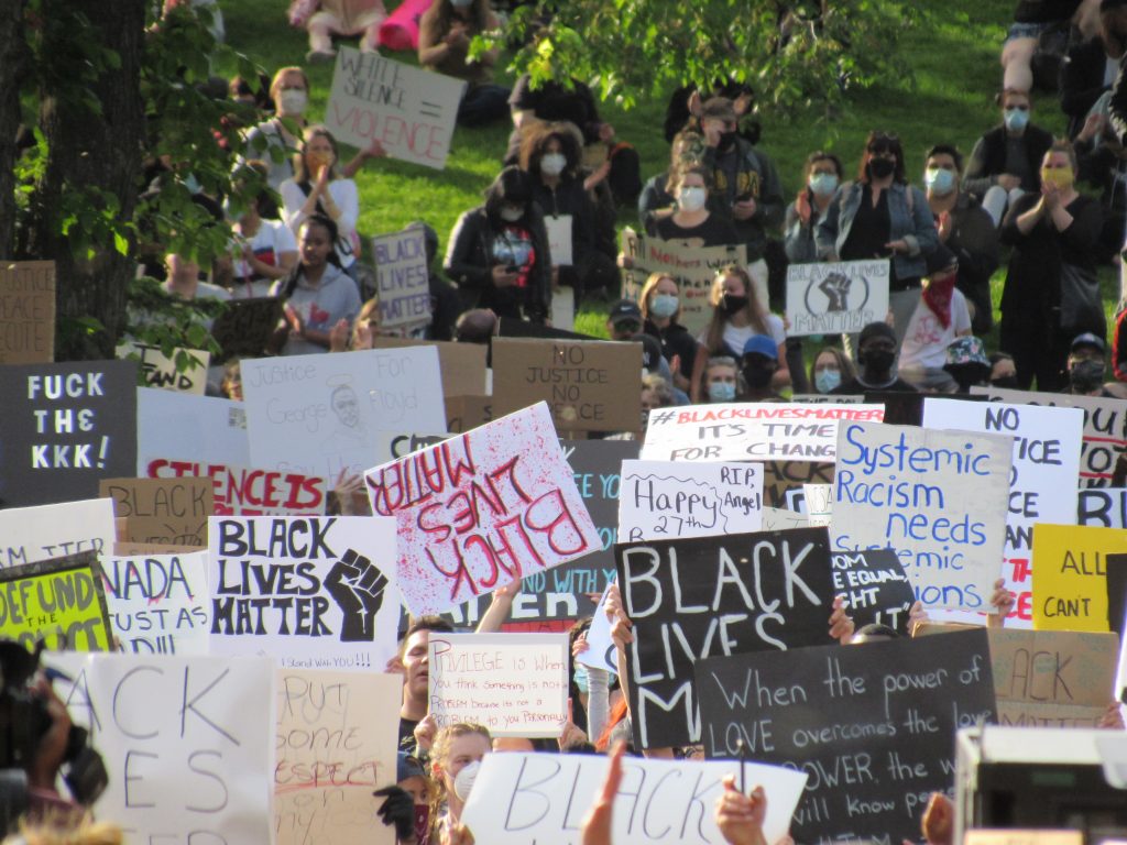 Black Lives Matter Protest - Edmonton